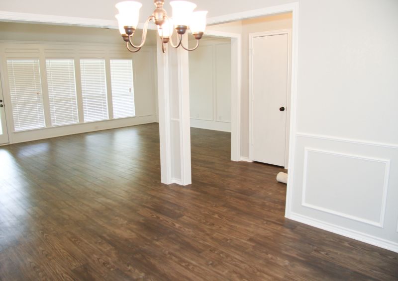 Entryway with Hardwood Flooring