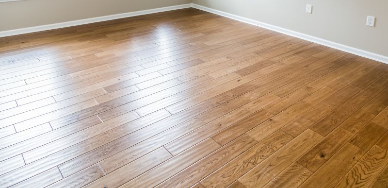 Finished Hardwood Floor in Bedroom